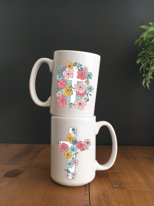 Floral Cross
